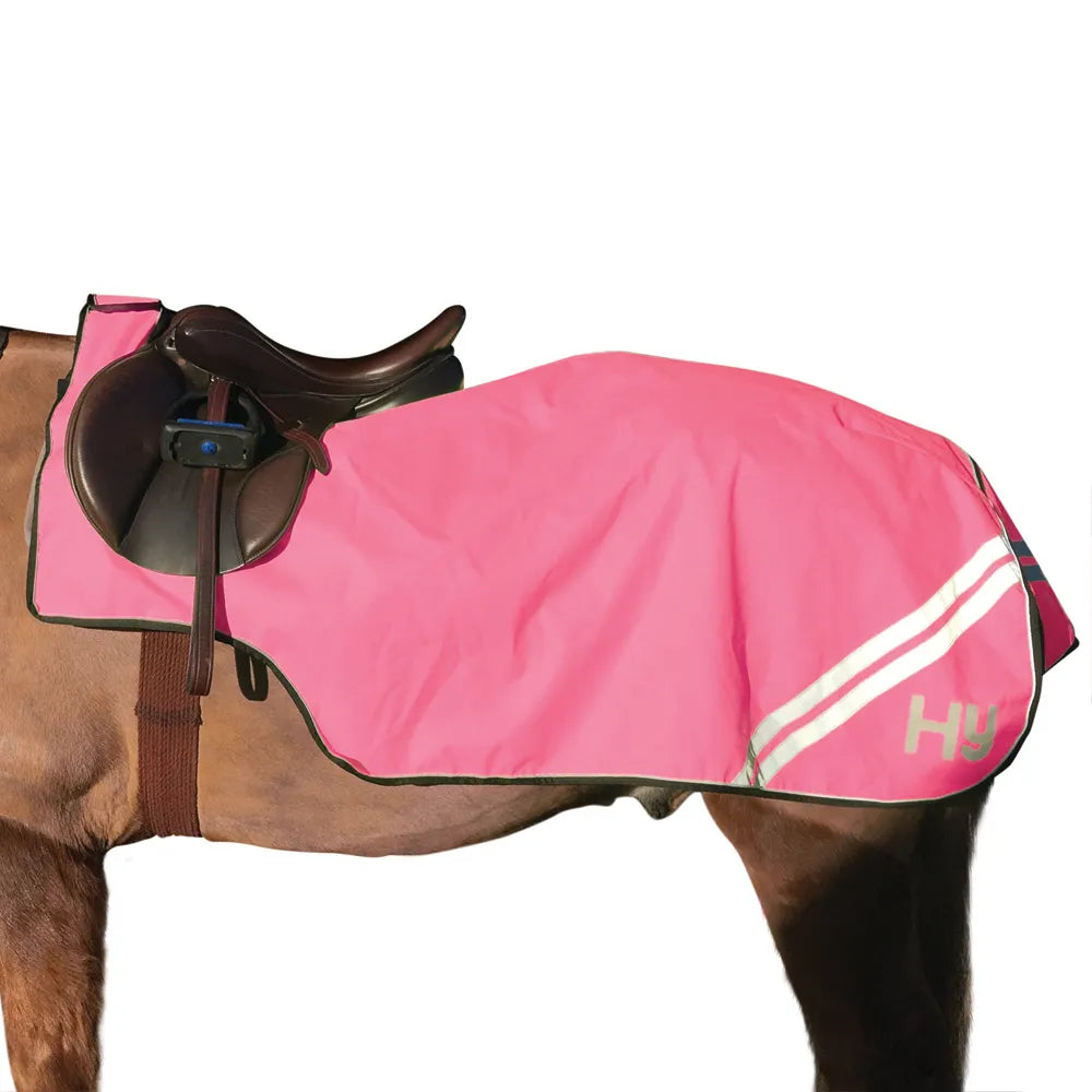 Hy Equestrian Reflective Fleece Excercise Sheet