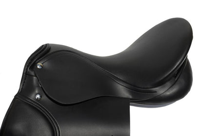 Rhinegold London Synthetic GP Saddle- Black