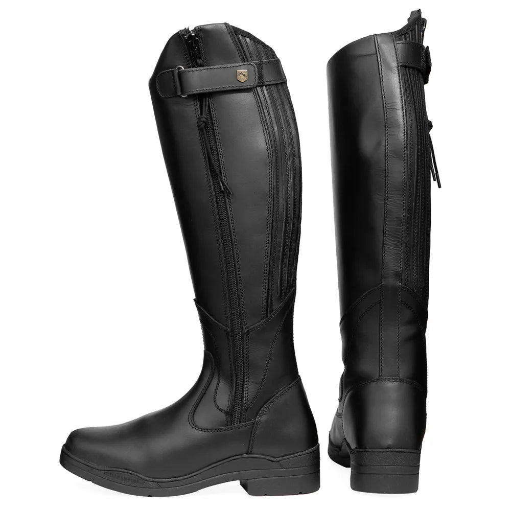 Hy Equestrian Londonderry Winter Country Riding Boots- Black