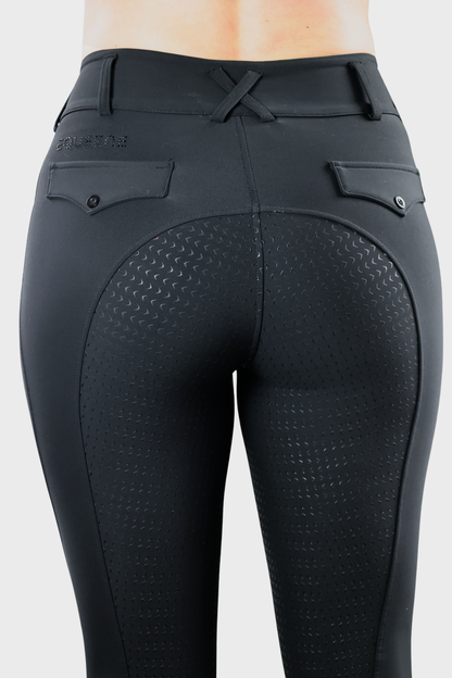 Classic Full Seat Riding Breeches - Black