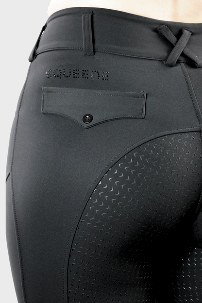 Classic Full Seat Riding Breeches - Black