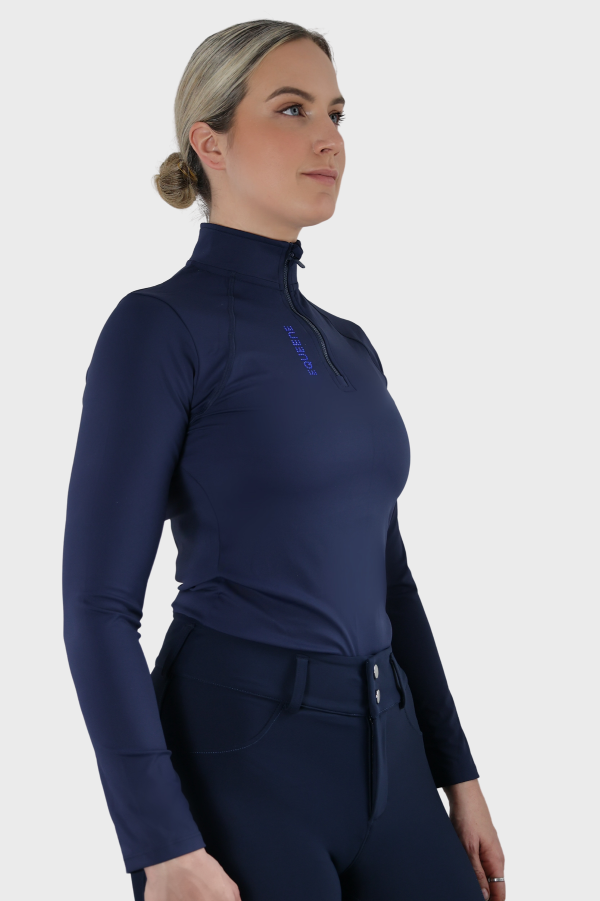 EQUEENE Classic Riding Baselayer - Navy