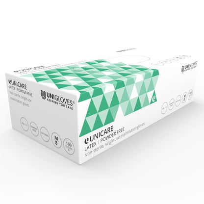Unicare Clear Latex Gloves