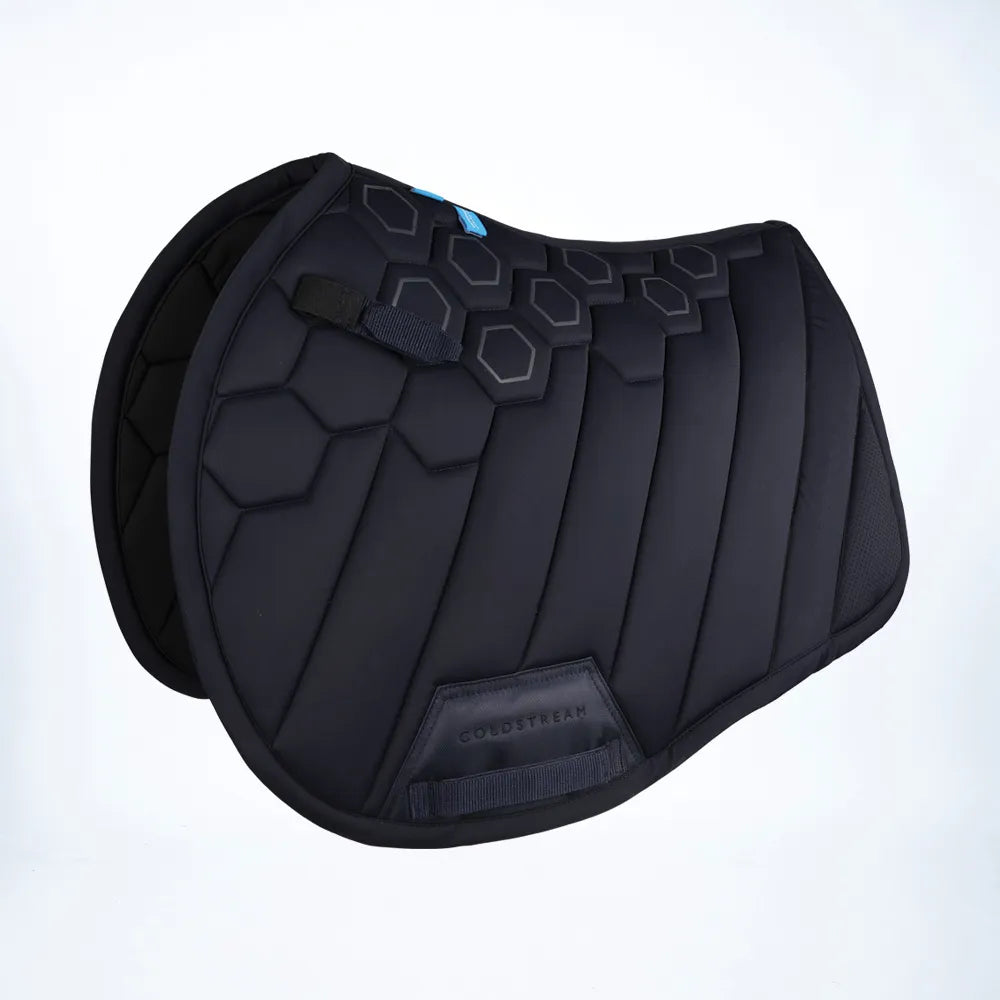 Coldstream Edrom Close Contact Saddle Pad- Navy