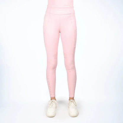 Coldstream Cranshaws Riding Tights- Blush Pink