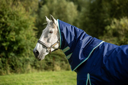 Swish 450g Ultimate Heavyweight Turnout Rug With Detachable Neck - Navy
