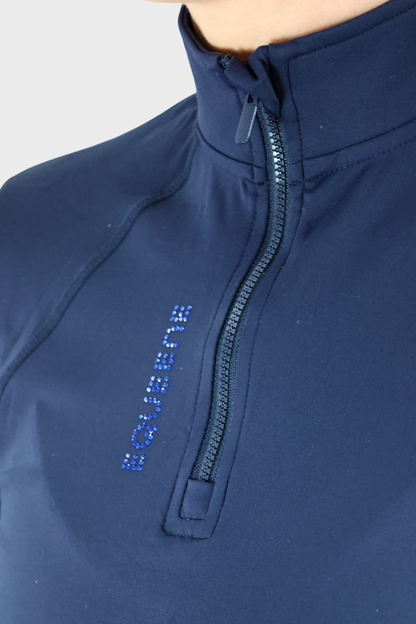 EQUEENE Classic Riding Baselayer - Navy