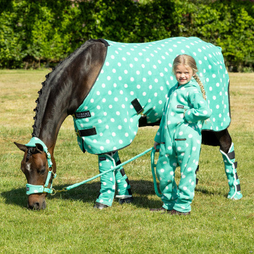 Supreme Products Child's Dotty Fleece Onesie