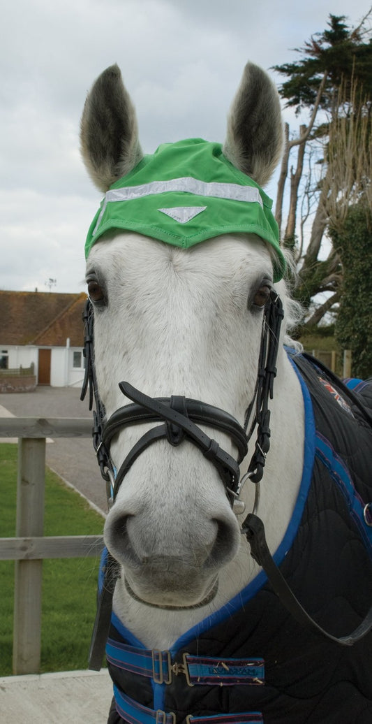 Hozhats Reflective Bonnet- Green