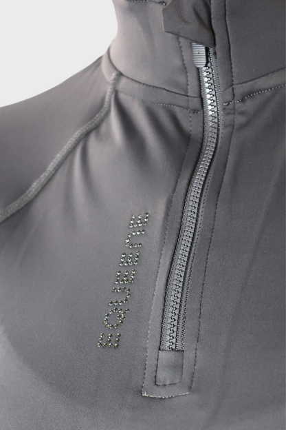 EQUEENE Classic Riding Baselayer - Granite
