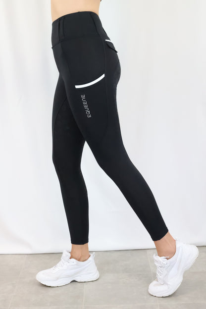 EQUEENE Pro Winter Breeches - Black