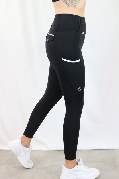 EQUEENE Pro Winter Breeches - Black
