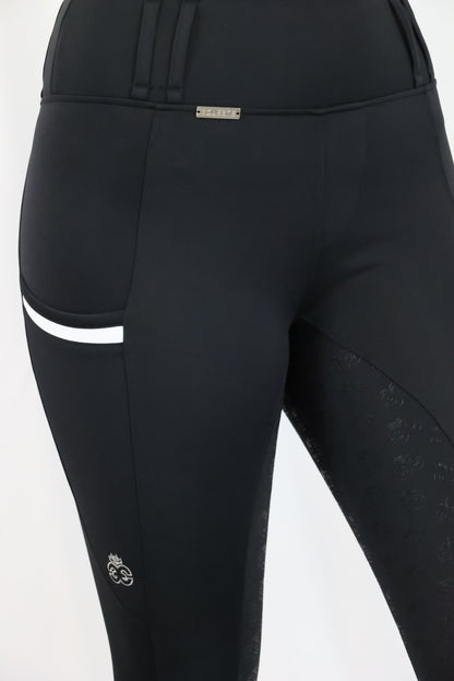 EQUEENE Pro Winter Breeches - Black