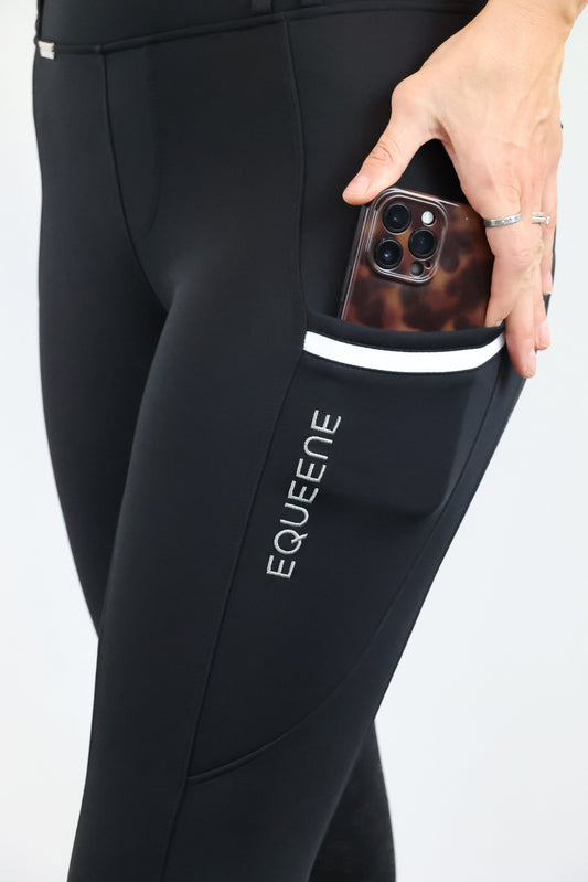 EQUEENE Pro Winter Breeches - Black