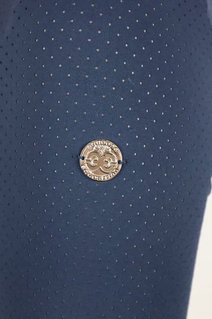 EQUEENE Long Sleeved Show Shirt - Navy
