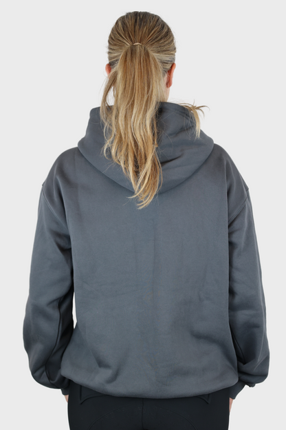 EQUEENE Ellie Oversized Hoodie - Granite
