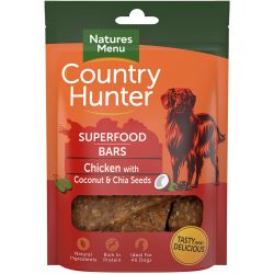 Country Hunter Superfood Bar Chicken with Coconut & Chia Seeds 100g