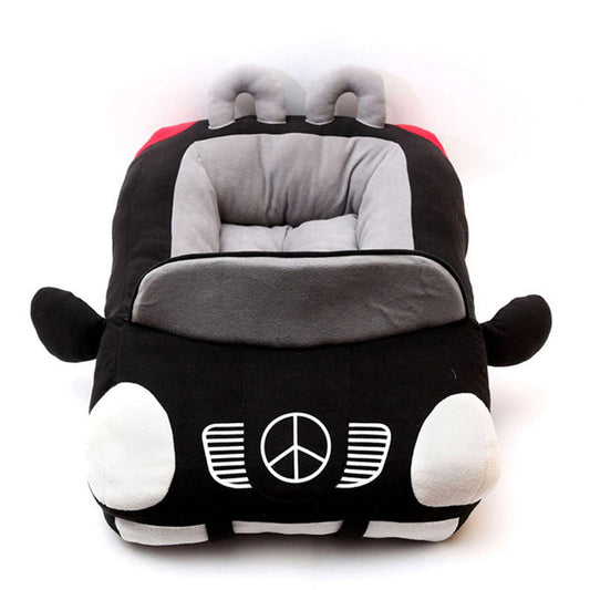 Car compartment seat pet bed