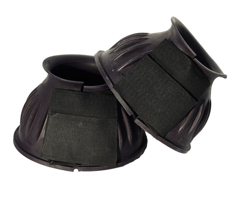 Rhinegold Touch Tape Fastening Over Reach Boots- Various Colours