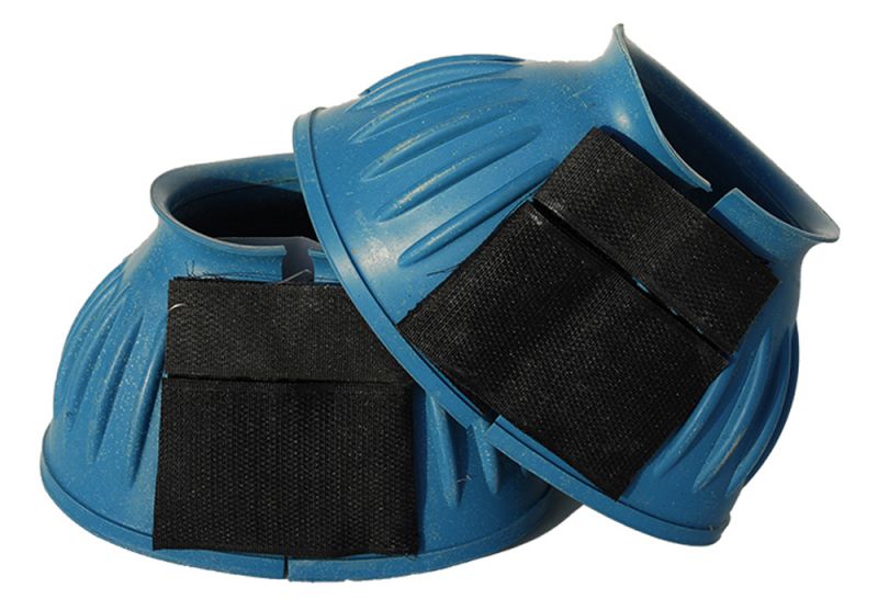 Rhinegold Touch Tape Fastening Over Reach Boots- Various Colours