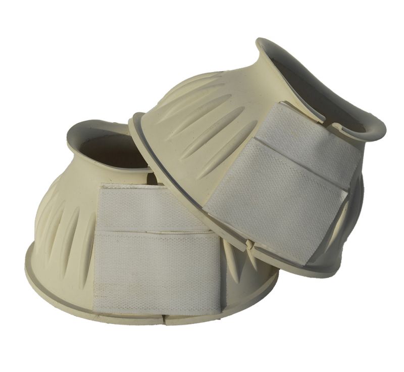 Rhinegold Touch Tape Fastening Over Reach Boots- Various Colours