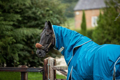Swish 50g Detachable Neck Turnout Rug - Turquoise
