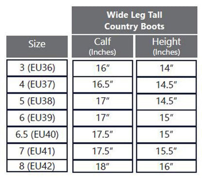 Rhinegold Beaumont Waterproof Country Boot Wider Calf Fitting