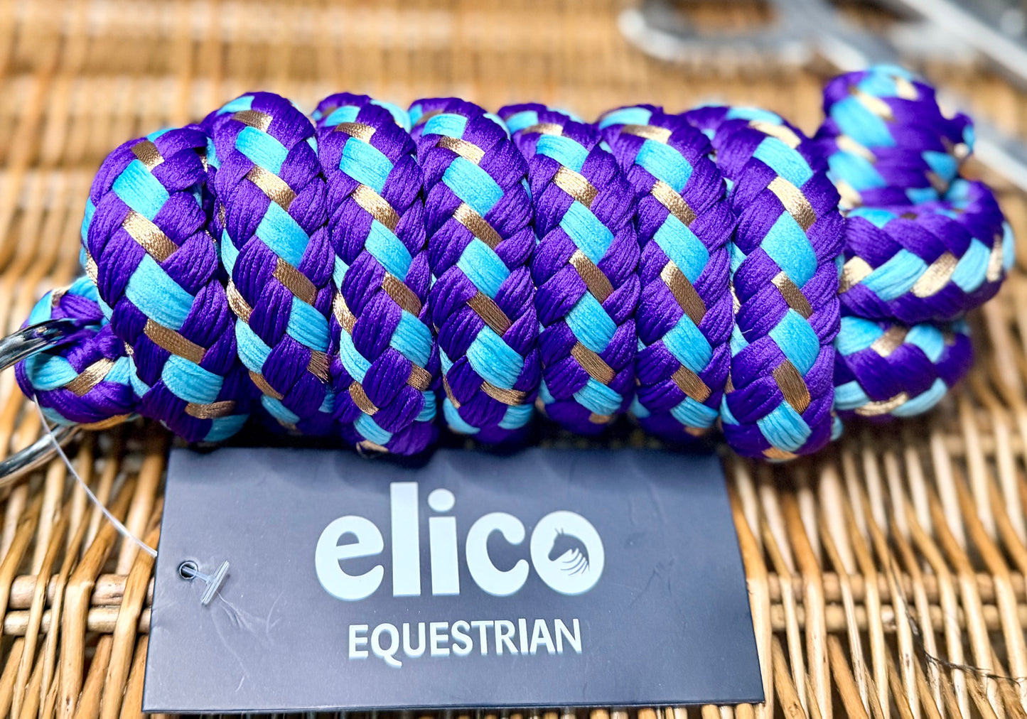 Elico Warwick Rope (Purple/Sky/Gold)