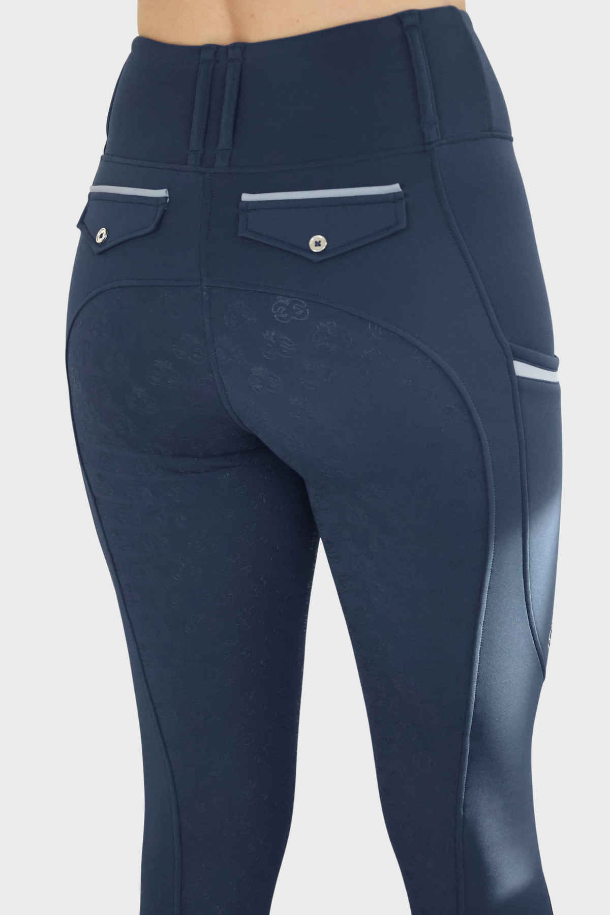 EQUEENE Pro Winter Breeches - Navy