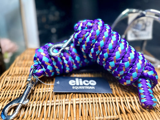 Elico Warwick Rope (Purple/Sky/Gold)