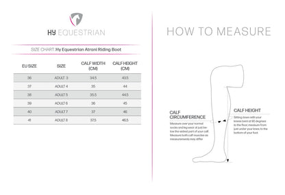 Hy Equestrian Atrani Riding Boot- Black