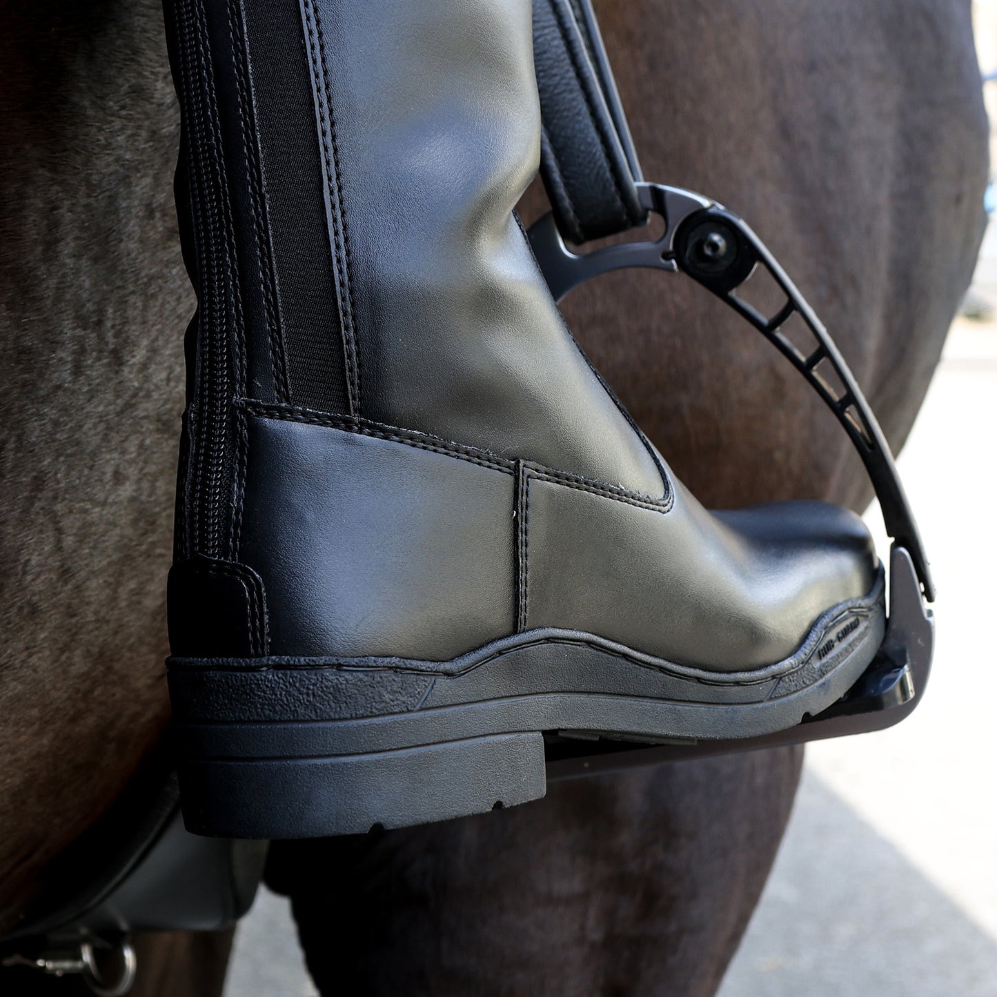 BROGINI MODENA VEGAN LONG RIDING BOOTS X-WIDE - GB651