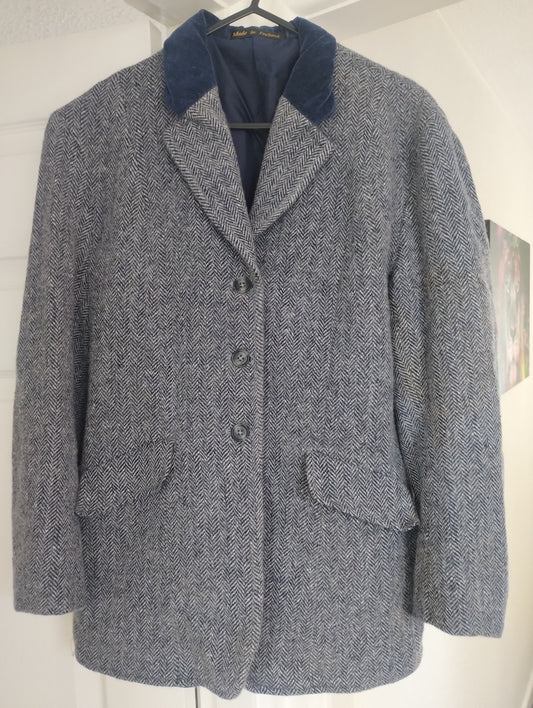 Size 10 Blue Tweed Jacket