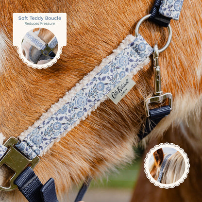 Cath Kidston "Blue Strawberry" Headcollar & Rope Set