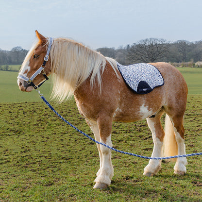 Cath Kidston "Blue Strawberry" Headcollar & Rope Set