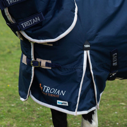 GALLOP TROJAN 100g Duraproof 600D Combo Turnout Rug