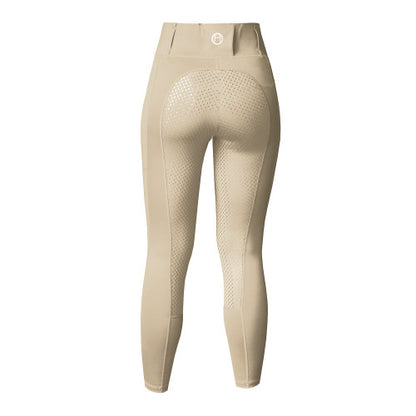 Equitech Performance Riding tights- Beige/ Ladies