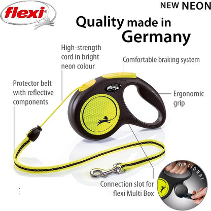 Flexi-Lead Neon Dog Lead XS 3 Metre