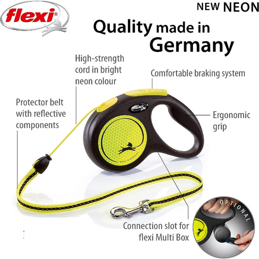 Flexi-Lead Neon Dog Lead XS 3 Metre
