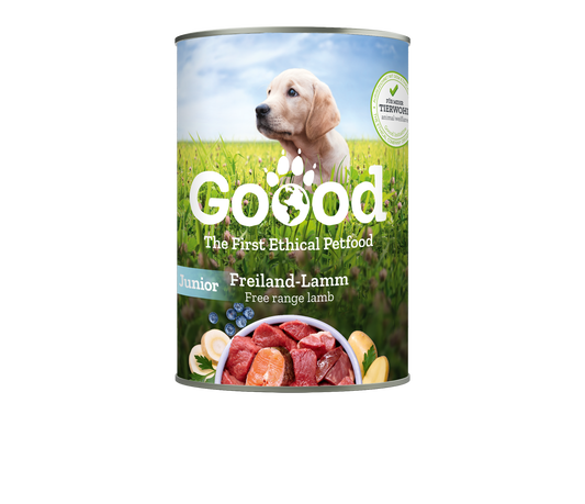 Junior - free range lamb & sustainable trout