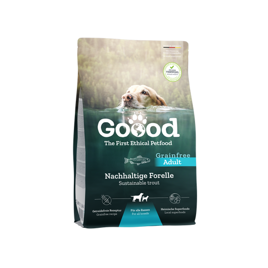 Sustainable Trout Dry Food for Adult Dogs