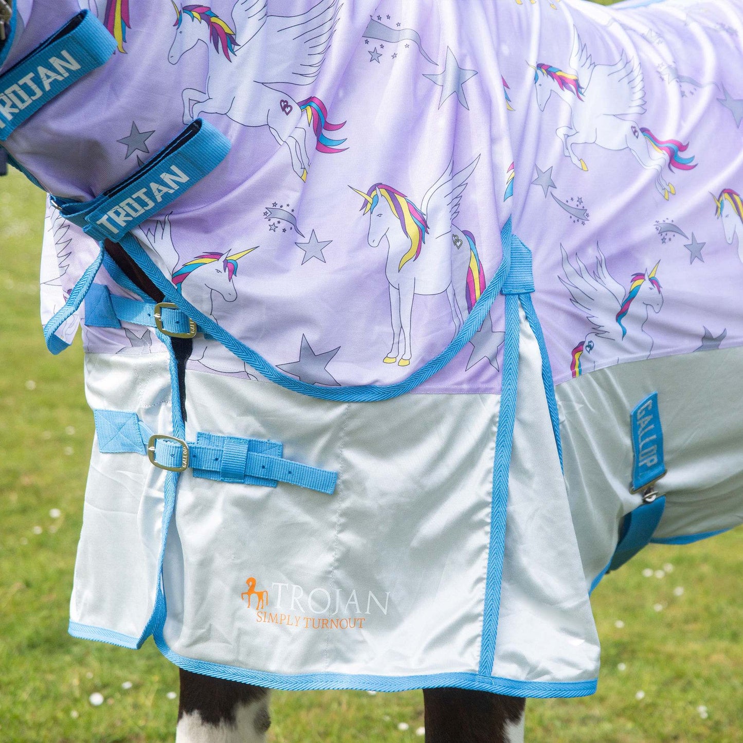 TROJAN LIMITED EDITION  'Pegacorn' Combo Fly Rug
