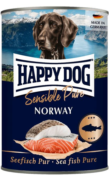 Happy Dog Pure Sea Fish Wet Dog Food (Norway)