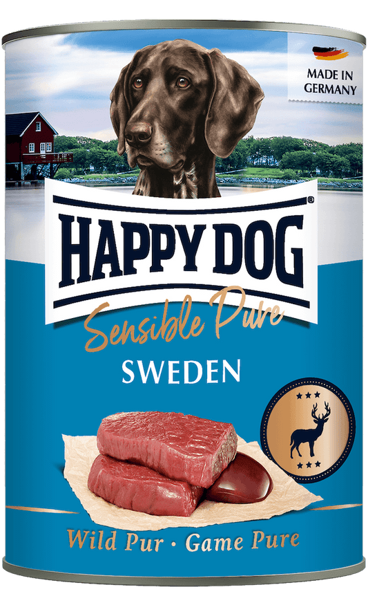 Happy Dog Sensitive Pure Game Wet Dog Food (Sweden)