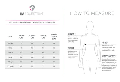Hy Equestrian Elevate Country Base Layer