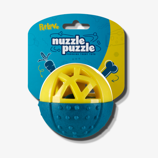 Pet Love Nuzzle Treat Toy Puzzle- Ball