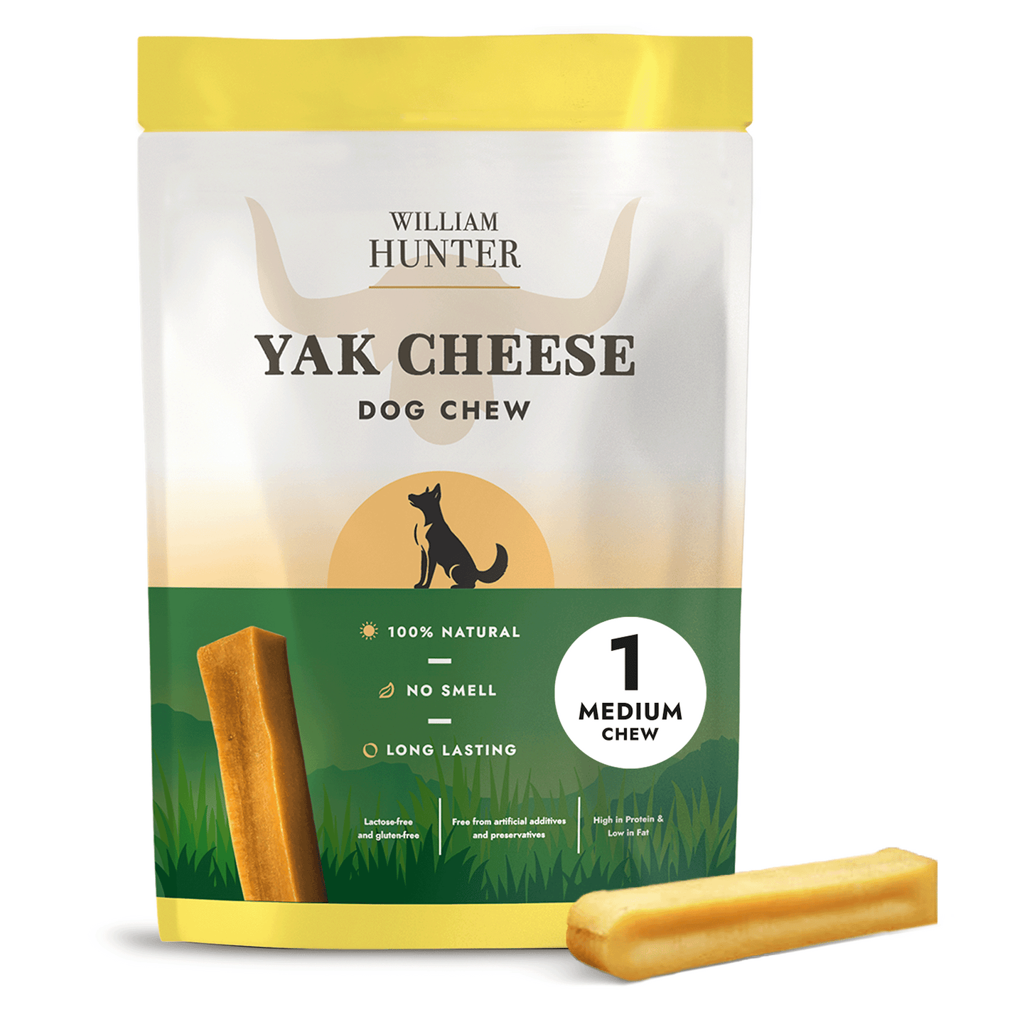 William Hunter® – Genuine Himalayan Yak Chews- Various sizes