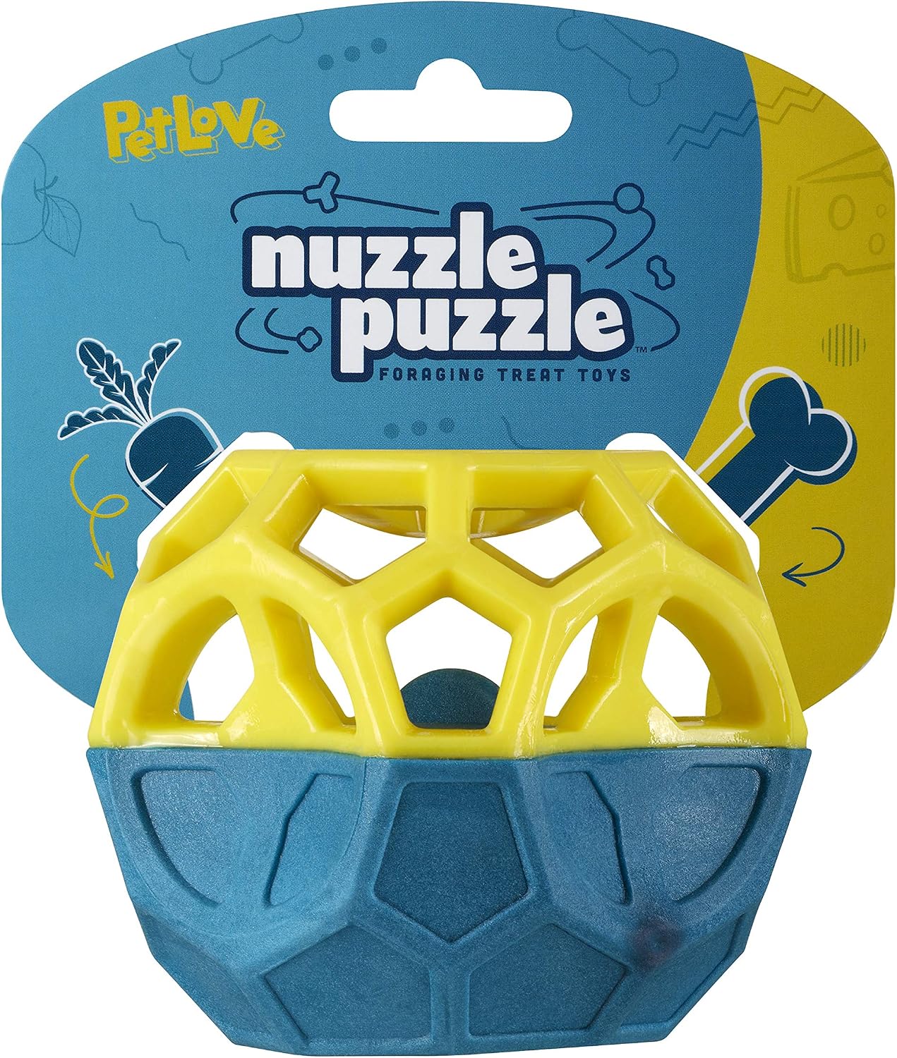 PetLove Nuzzle Puzzle Treat Toy - Various