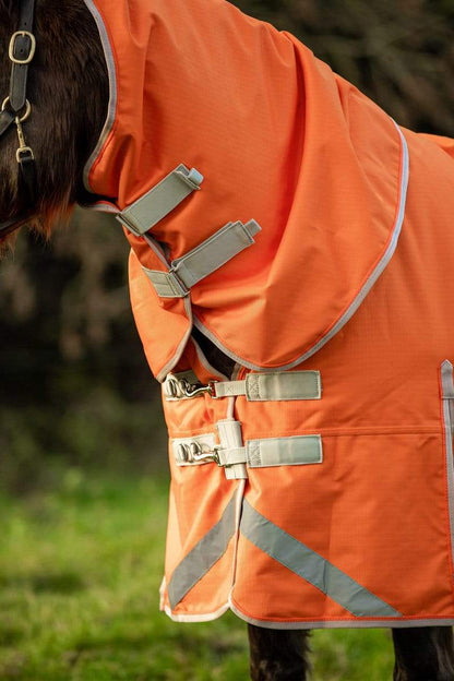 Swish 50g Detachable Neck Turnout Rug - Orange