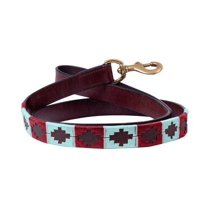 Benji & Flo Sublime Polo Leather Dog Lead- 115cm